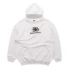 Hanorac unisex din fleece cu imprimeu BB, alb 570811TEV199044