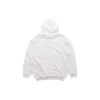 Hanorac unisex din fleece cu imprimeu BB, alb 570811TEV199044