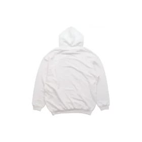 Hanorac unisex din fleece cu imprimeu BB, alb 570811TEV199044 Hanorac unisex din fleece cu imprimeu BB, alb 570811TEV199044