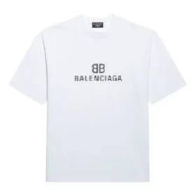 Hanorac unisex FW21 cu imprimeu logo, alb 612966TKVI79040 Hanorac unisex FW21 cu imprimeu logo, alb 612966TKVI79040