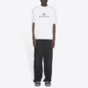 Hanorac unisex FW21 cu imprimeu logo, alb 612966TKVI79040