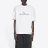Hanorac unisex FW21 cu imprimeu logo, alb 612966TKVI79040