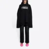 Hanorac unisex FW21 cu inscripție gratuită, negru 661711TKVD41070