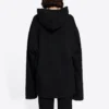 Hanorac unisex FW21 cu inscripție gratuită, negru 661711TKVD41070