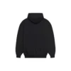 Hanorac unisex FW21 din fleece cu imprimeu logo, mâneci lungi și glugă, negru 600583TKVI81070