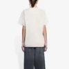 Hanorac unisex SS21 cu inscripție logo, bej 612965TIV542984