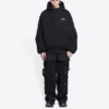 Hanorace bomber căptușit Balenciaga x The Simpsons „Black” 657115TLVG71000