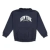 Hanorace City New York cu croială largă „Navy White” 675003TLVM33967