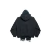 Hanorace cu eșarfe și fermoar integral Unity Sports Icon Oversized „Dark Blue” 794747TQVM24021