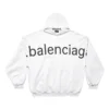 Hanorace cu glugă Bal.Com „White” 739024TOVN99081