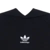 Hanorace cu glugă Balenciaga x adidas Oversized „Black” 729322TNVN28482