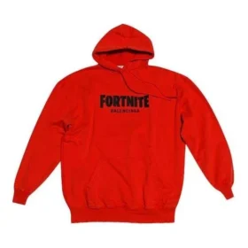 Hanorace cu glugă Balenciaga x FORTNITE, croială medie „Red” 600583TLVO46506 Hanorace cu glugă Balenciaga x FORTNITE, croială medie „Red” 600583TLVO46506