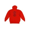 Hanorace cu glugă Balenciaga x FORTNITE, croială medie „Red” 600583TLVO46506