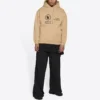 Hanorace cu glugă Balenciaga x World Food Programme, croială medie, „Beige” 600583TJVK49605