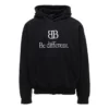 Hanorace cu glugă BB Be Different „Black White” 720426TNVV11070