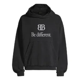 Hanorace cu glugă BB Be Different „Negru Alb” 720406TNVB41070 Hanorace cu glugă BB Be Different „Negru Alb” 720406TNVB41070