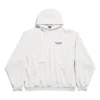 Hanorace cu glugă Beverly Hills Oversized „Off White Black” 739024TQVS73307