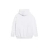 Hanorace cu glugă, croială medie, cu imprimeu logo de copyright „White” 578135TIV559152