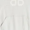 Hanorace cu glugă Crypto, croială medie „Off White” 742603TOVU7