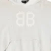 Hanorace cu glugă Crypto, croială medie „Off White” 742603TOVU7
