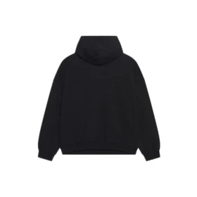 Hanorace cu glugă din bumbac Balenciaga x THE SIMPSONS, croială largă „Black” 674986TLVG81000