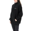 Hanorace cu glugă din bumbac cu logo SS21, negru 578135TJV851070