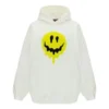 Hanorace cu glugă Drip Peace, croială largă „White” 651799TKVA2863932