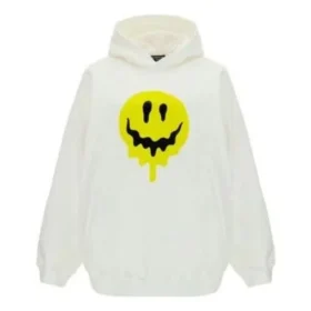 Hanorace cu glugă Drip Peace, croială largă „White” 651799TKVA2863932 Hanorace cu glugă Drip Peace, croială largă „White” 651799TKVA2863932