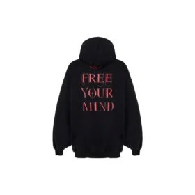 Hanorace cu glugă Free Your Mind „Black” 641529TJU791000 Hanorace cu glugă Free Your Mind „Black” 641529TJU791000