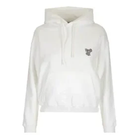 Hanorace cu glugă și broderie Koala Alb 612959TIVD29000