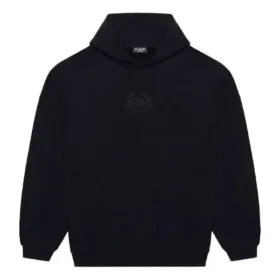 Hanorace cu glugă și emblemă BB brodată „Black” 620973TKV721069 Hanorace cu glugă și emblemă BB brodată „Black” 620973TKV721069
