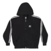 Hanorace cu glugă și fermoar Balenciaga x adidas „Black White” 723754TNVN28482