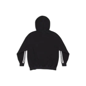 Hanorace cu glugă și fermoar Balenciaga x adidas „Black White” 723754TNVN28482