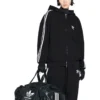 Hanorace cu glugă și fermoar Balenciaga x adidas „Black White” 723754TNVN28482
