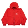 Hanorace cu glugă și fermoar Balenciaga x Under Armour „Red White” 803264TRVB86540