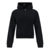 Hanorace cu glugă și fermoar „Black” 790382TQVN91000