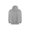 Hanorace cu glugă și fermoar din bumbac jersey cu aspect uzat „Grey” 744454TOVV91241