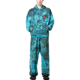Hanorace cu glugă și fermoar pentru Skater, croială medie „Blue Sky” 744457TOVA84900 Hanorace cu glugă și fermoar pentru Skater, croială medie „Blue Sky” 744457TOVA84900