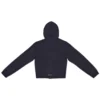 Hanorace cu glugă și fermoar Tab Worn-Out „Negru” 697949TMVC21151