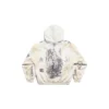 Hanorace cu glugă și fermoar Tat, croială medie, „Off White Black” 770939TQVK13307