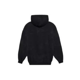 Hanorace cu glugă și imprimeu logo multicolor, negru 578135TJVI62771