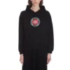 Hanorace cu glugă și logo BB, mâneci lungi, negru 612959TJVD71000