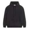 Hanorace cu glugă și logo brodat „Black” 578135TLVB81146