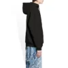 Hanorace cu glugă și logo, croială medie „Washed Black” 600583TLVB81146