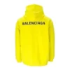 Hanorace cu glugă și logo, croială medie „Yellow” 600583TIV847440
