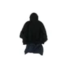 Hanorace cu glugă și patch-uri, mărime XXXL, oversized „Negru” 720406TNVD91070