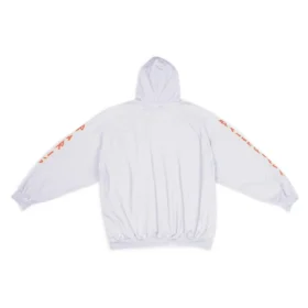 Hanorace cu glugă Metallica, croială oversized „Dirty White Orange” 697879TMV890901 Hanorace cu glugă Metallica, croială oversized „Dirty White Orange” 697879TMV890901