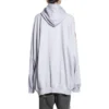 Hanorace cu glugă Metallica, croială oversized „Dirty White Orange” 697879TMV890901
