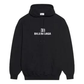 Hanorace cu glugă, mâneci lungi, cordon de strângere, din fleece Bb Pixel, negru 578135TKVI81070