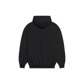 Hanorace cu glugă, mâneci lungi, cordon de strângere, din fleece Bb Pixel, negru 578135TKVI81070